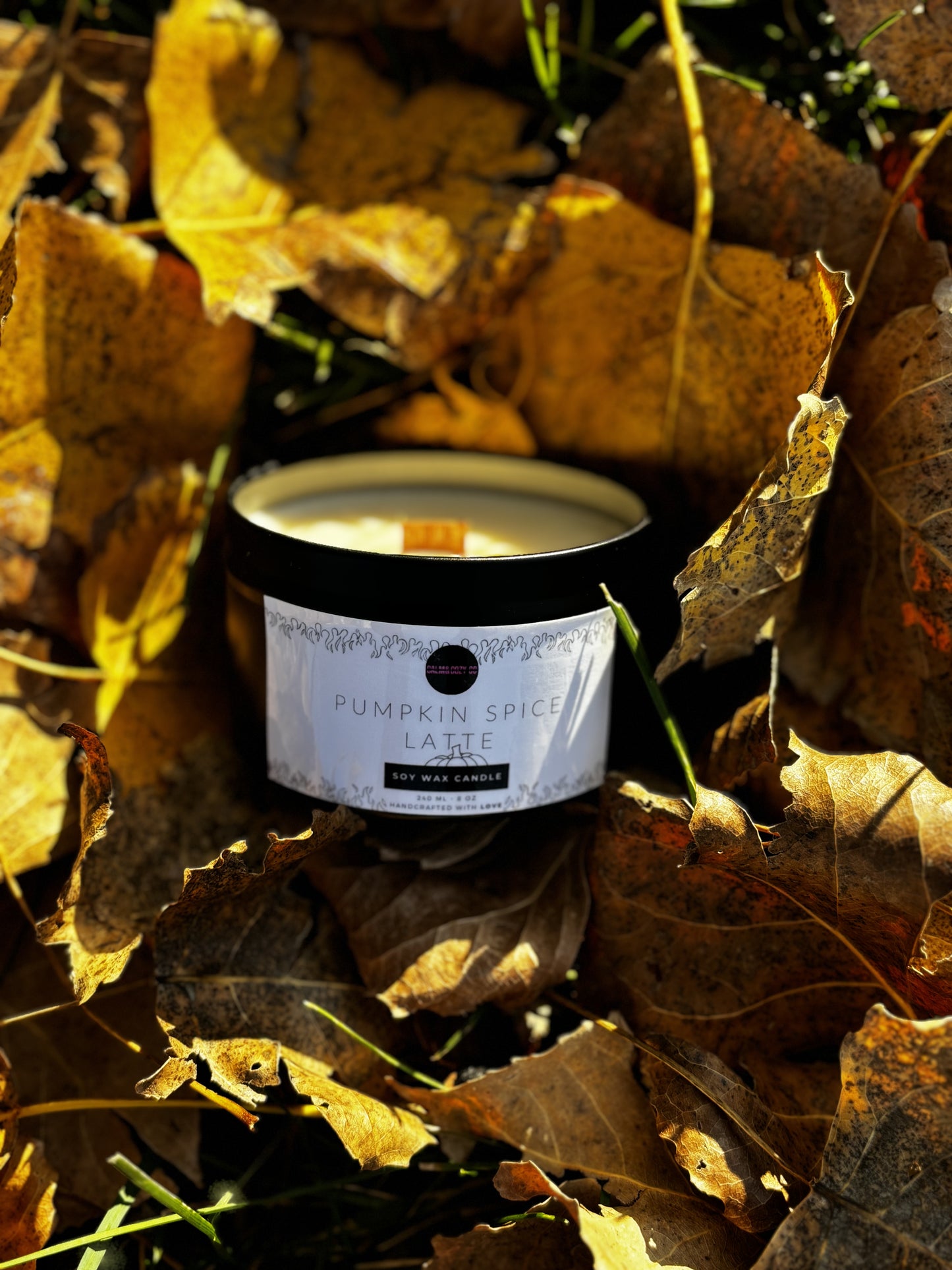 Pumpkin Spice Latte Soy Wax Candle