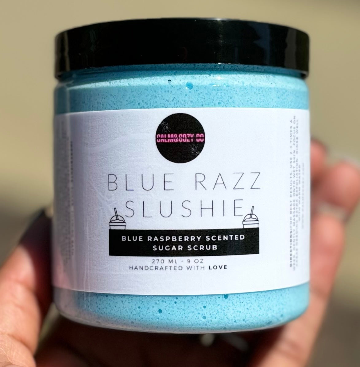 Blue Razz Slushie Sugar Scrub